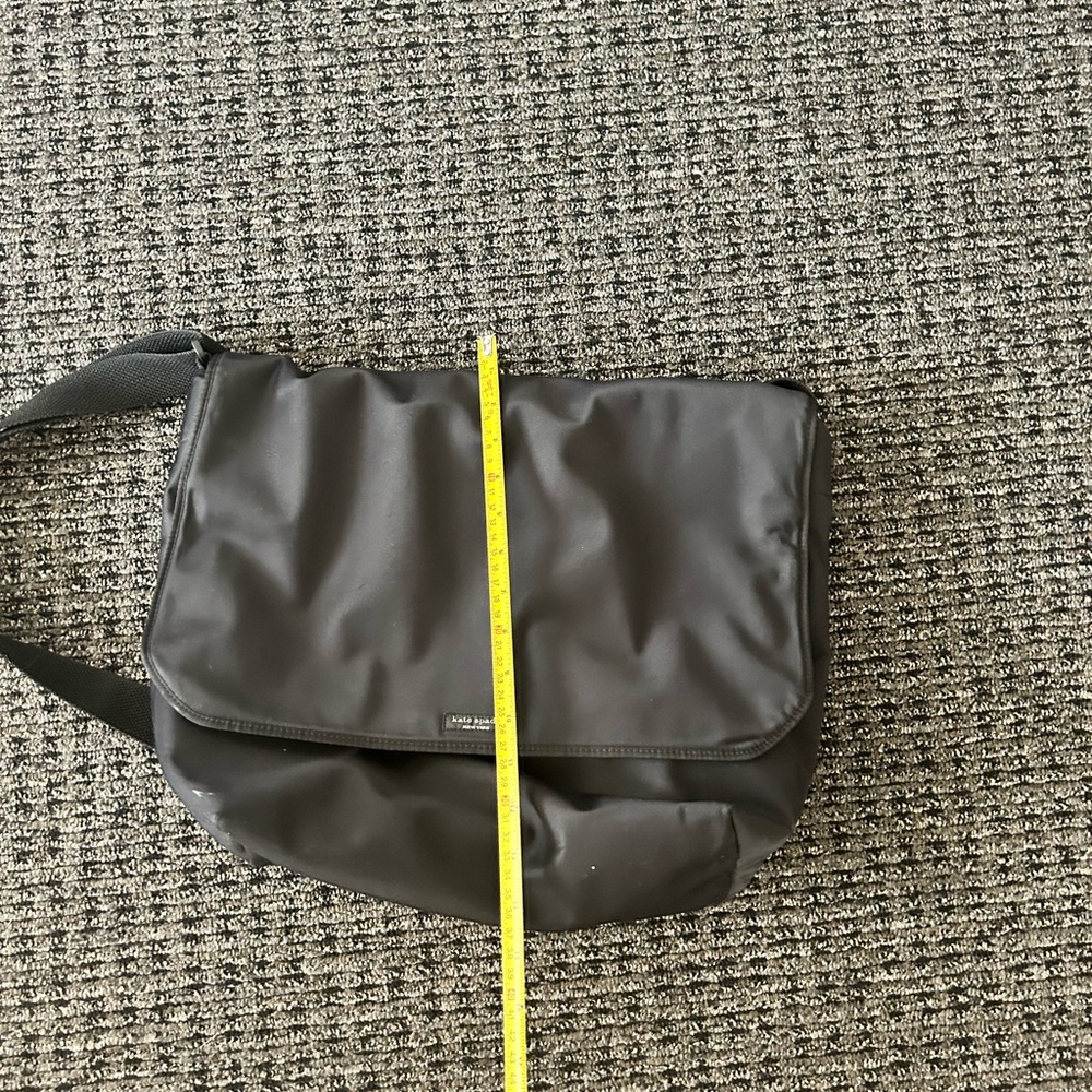 Kate Spade Black Nylon Messenger/Laptop Bag - Picture 14 of 16